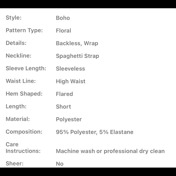 Boho Plus Size Floral Print Cami Dress - Picture 16 of 16